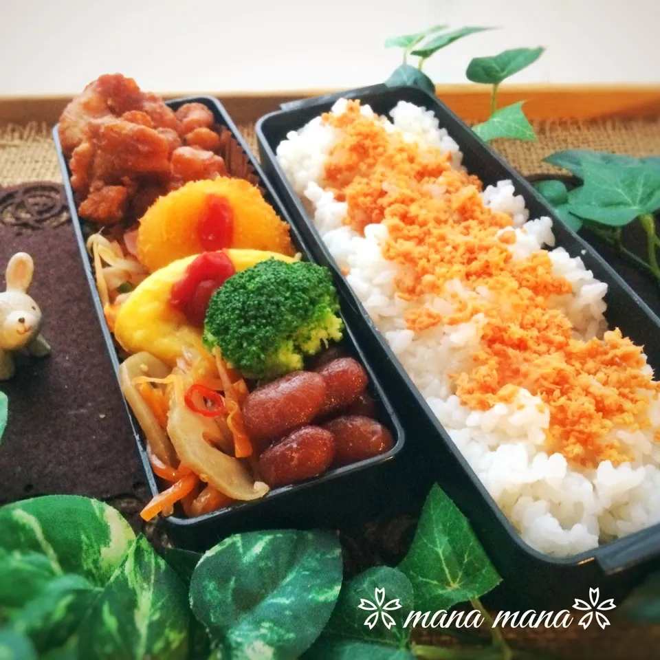 Snapdishの料理写真:週末弁当〜|まなまな♡さん