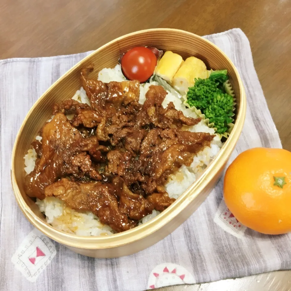 Snapdishの料理写真:高1 次男弁当|あっつさん