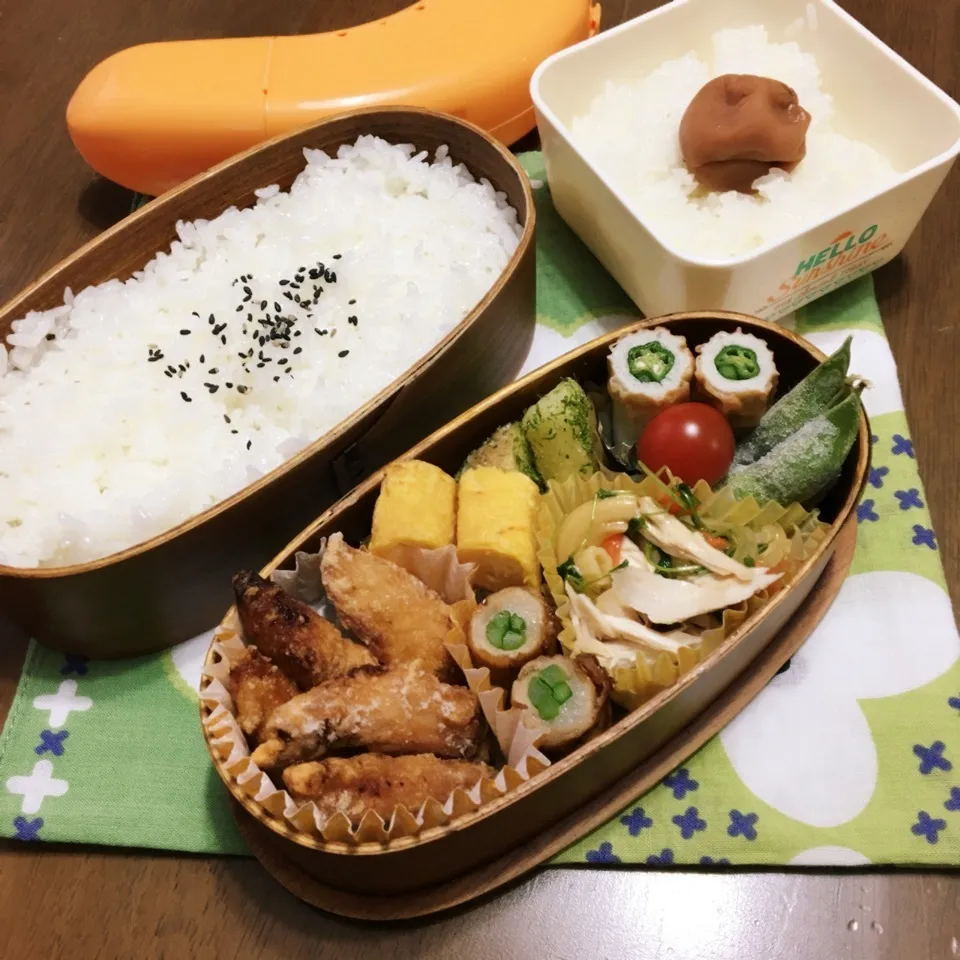 Snapdishの料理写真:高1 次男弁当|あっつさん