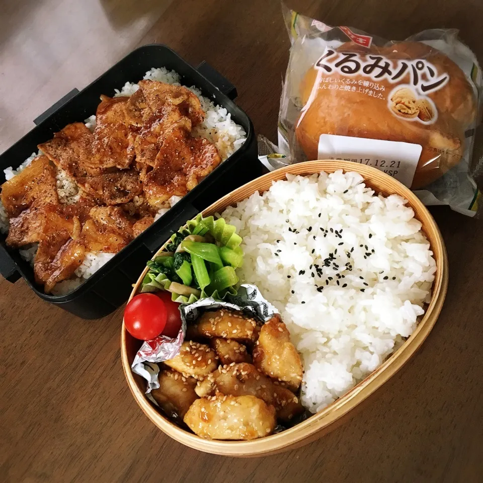 Snapdishの料理写真:高1 次男弁当|あっつさん