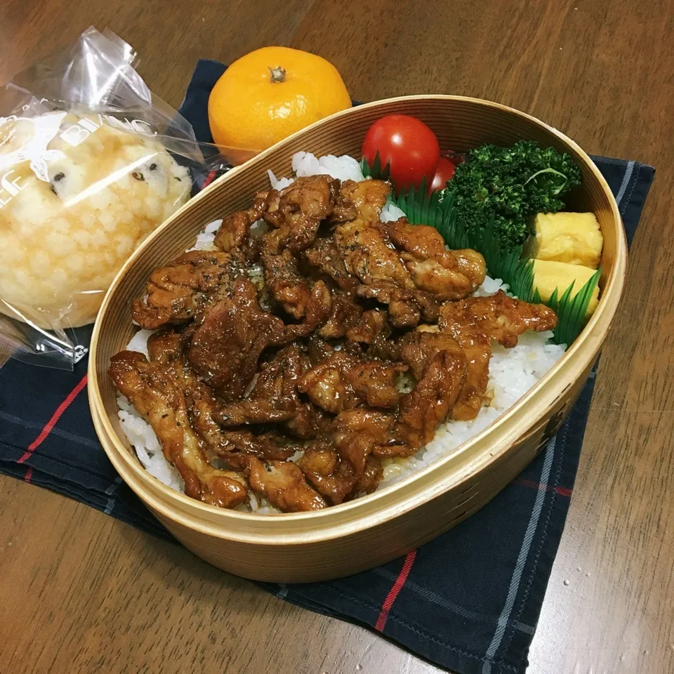 Snapdishの料理写真:高1 次男弁当|あっつさん