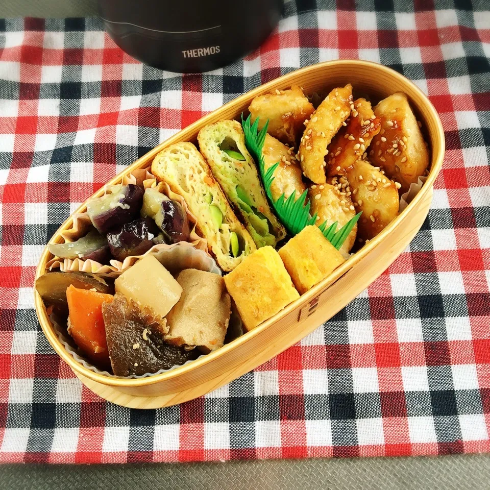 Snapdishの料理写真:高3男子弁当|あっつさん