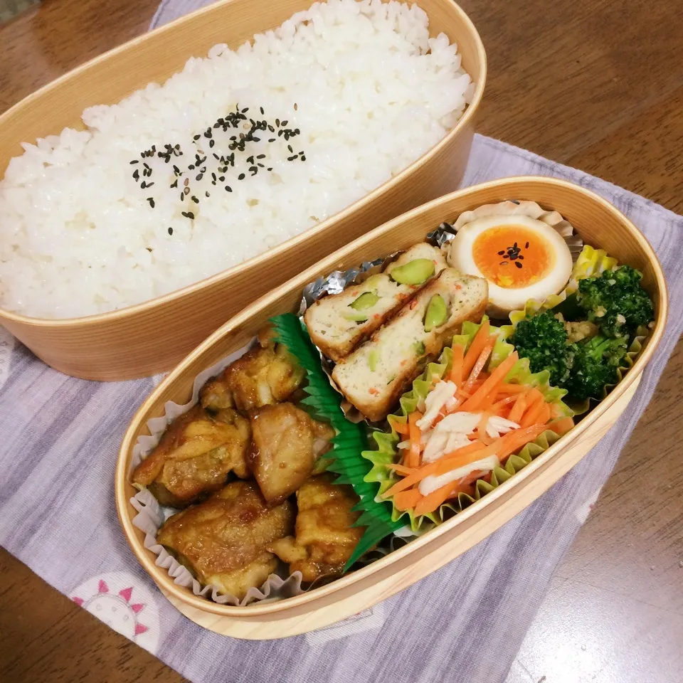 Snapdishの料理写真:高3男子弁当|あっつさん