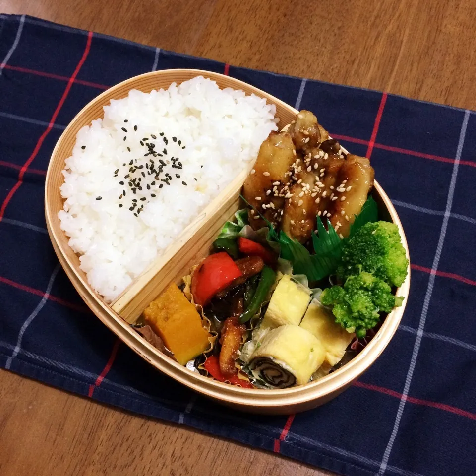 Snapdishの料理写真:高3男子弁当|あっつさん