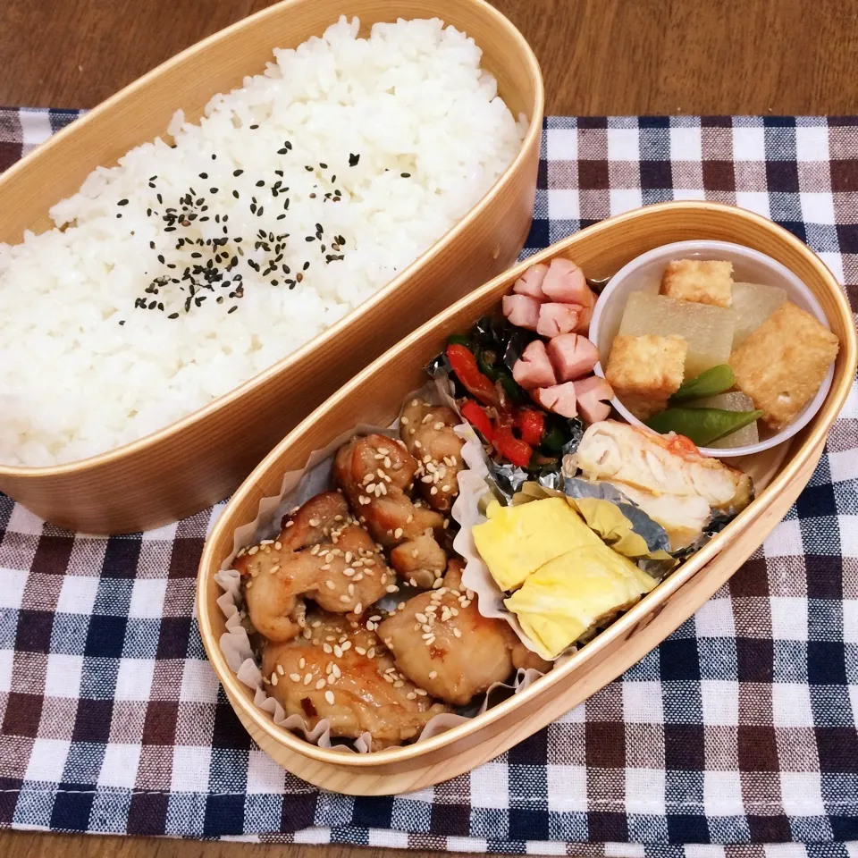 Snapdishの料理写真:高3男子弁当|あっつさん