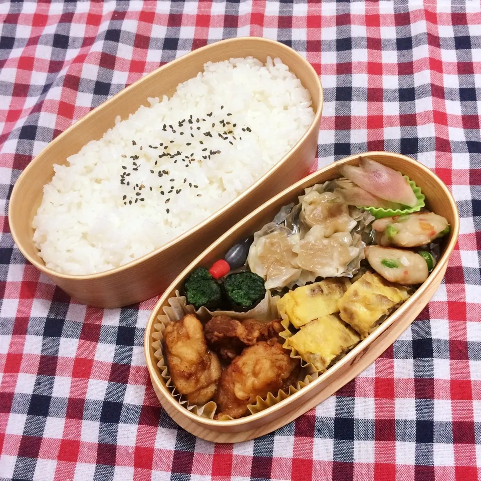 Snapdishの料理写真:高3男子弁当|あっつさん