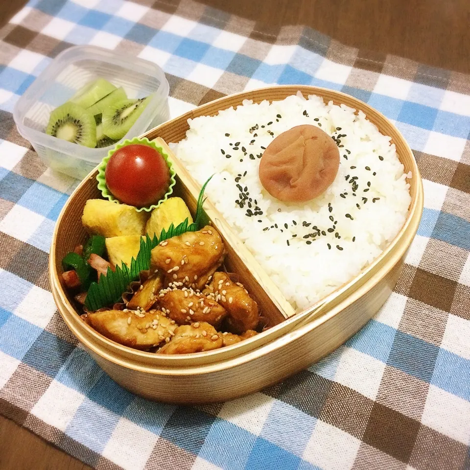 Snapdishの料理写真:中3男子弁当|あっつさん