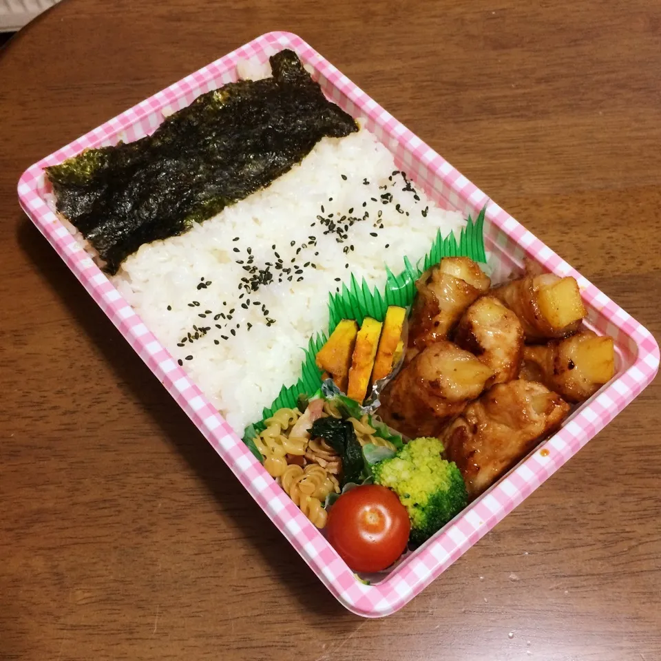 中2男子 遠征弁当|あっつさん