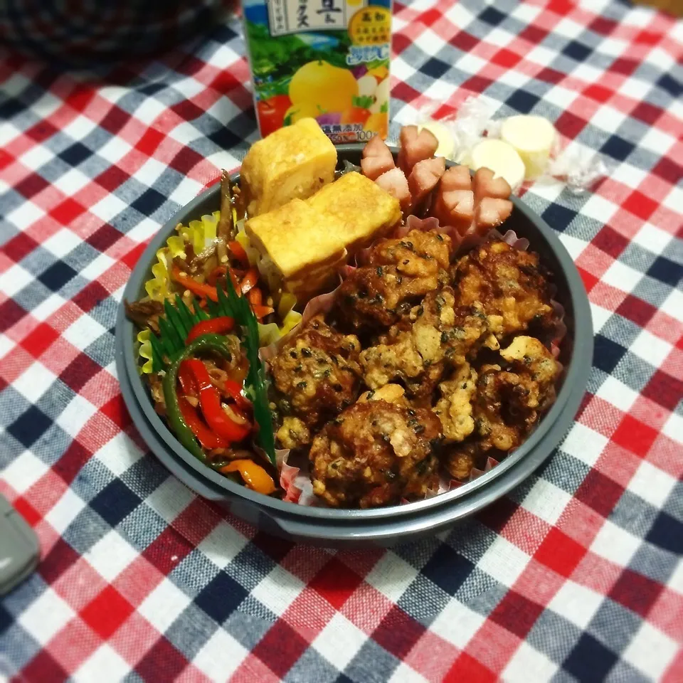 中2男子 サッカー弁当|あっつさん