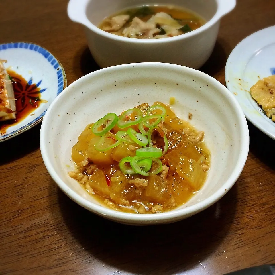 純子さんの麻婆大根|あっつさん