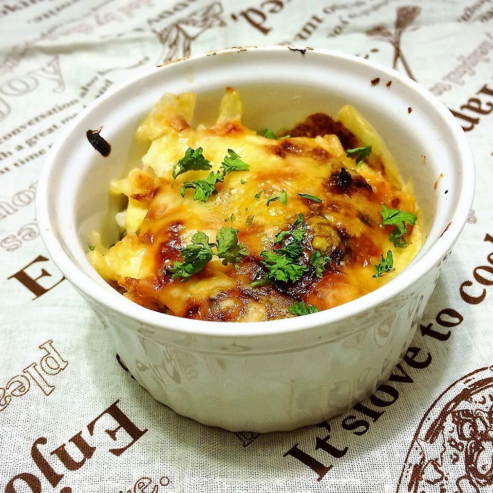 里芋の和風グラタン|あっつさん