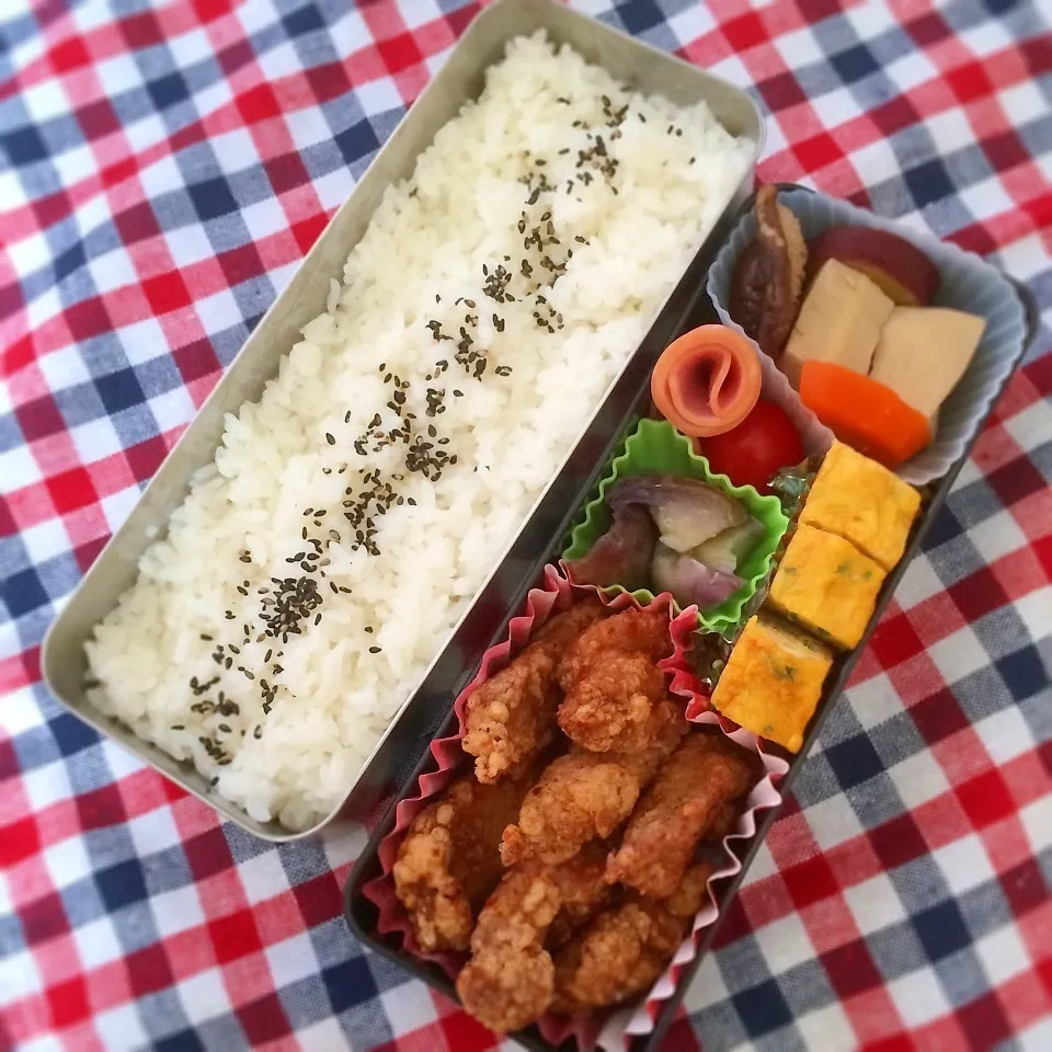 Snapdishの料理写真:高2男子弁当|あっつさん