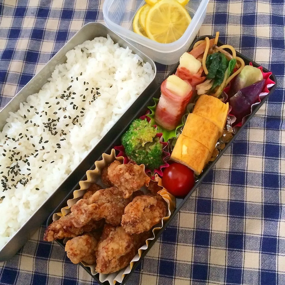 中2 男子弁当|あっつさん