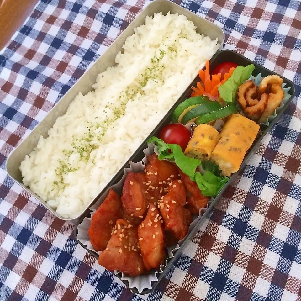 高2 男子弁当|あっつさん