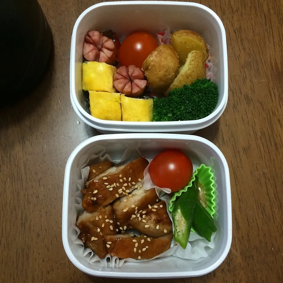 Snapdishの料理写真:男子高校生弁当|あっつさん