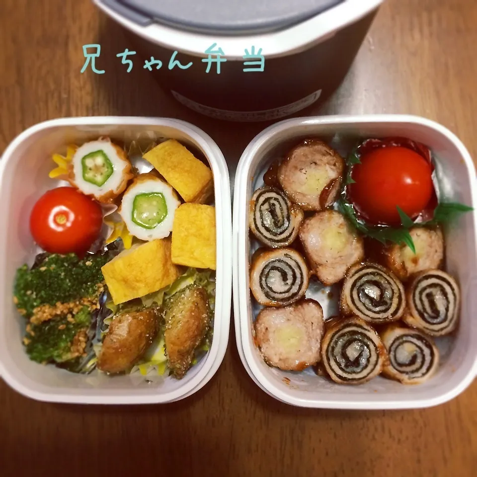 Snapdishの料理写真:高校生男子弁当|あっつさん