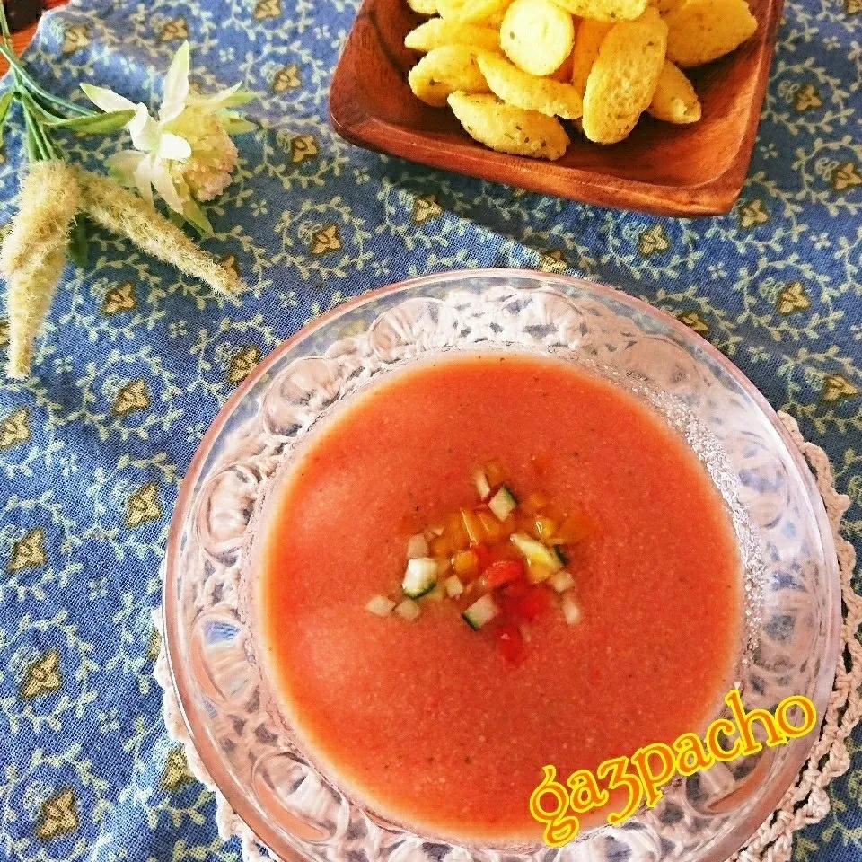 ～冷製スープ～☆ガスパチョ～🍅|とまと🍅さん