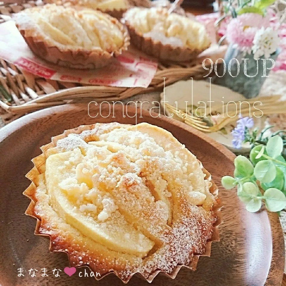 ペコちゃんのカップケーキdeまなまなちゃん㊗️900UP♪|とまと🍅さん