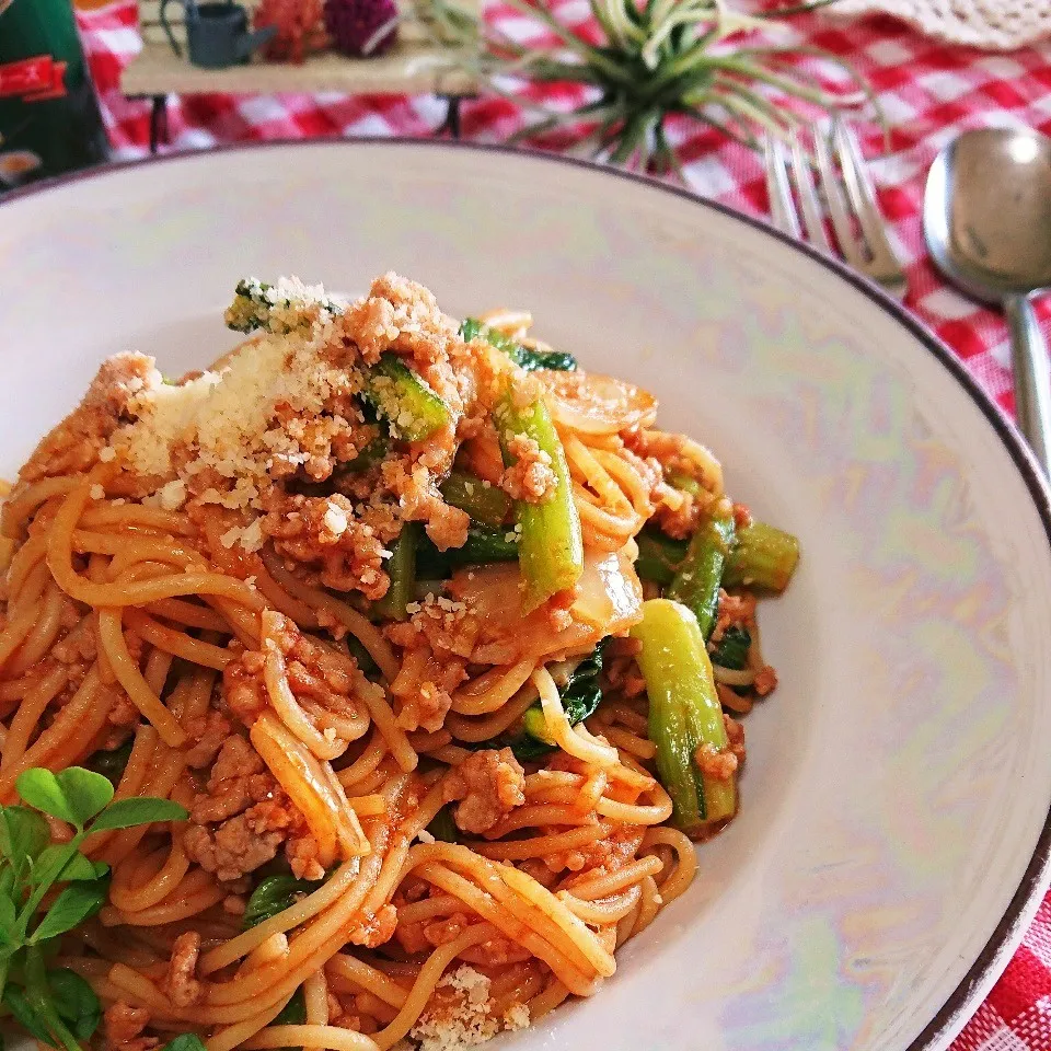 ひろママんの☆別茹でなしの美味しいトマトパスタ🍝|とまと🍅さん