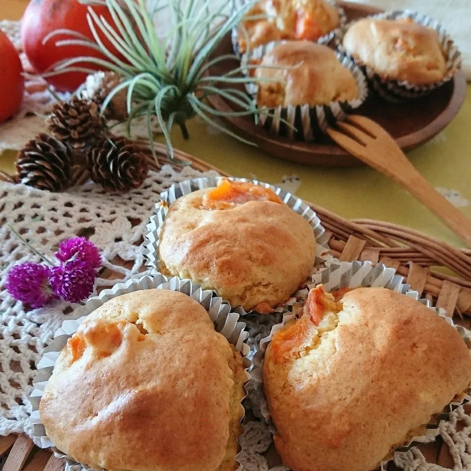 partymartyさんの☆柿のカップケーキ|とまと🍅さん