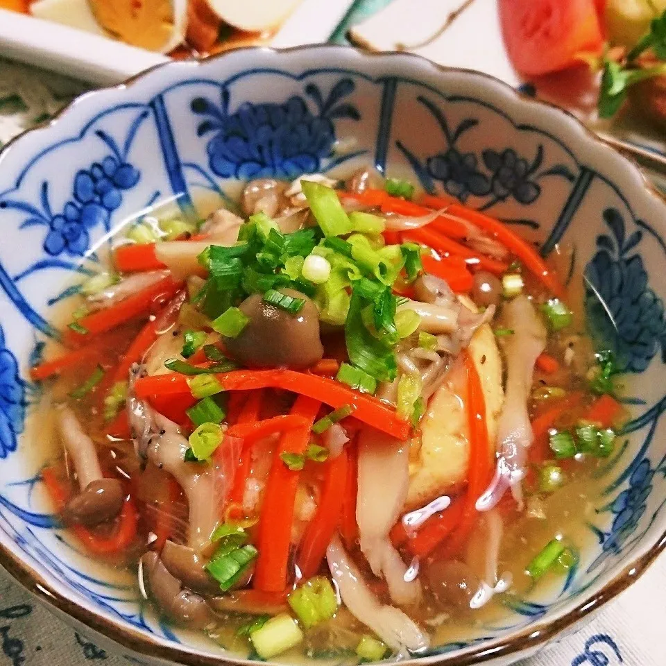 🐸けろよんさんちの☆山芋団子の餡掛け♪|とまと🍅さん