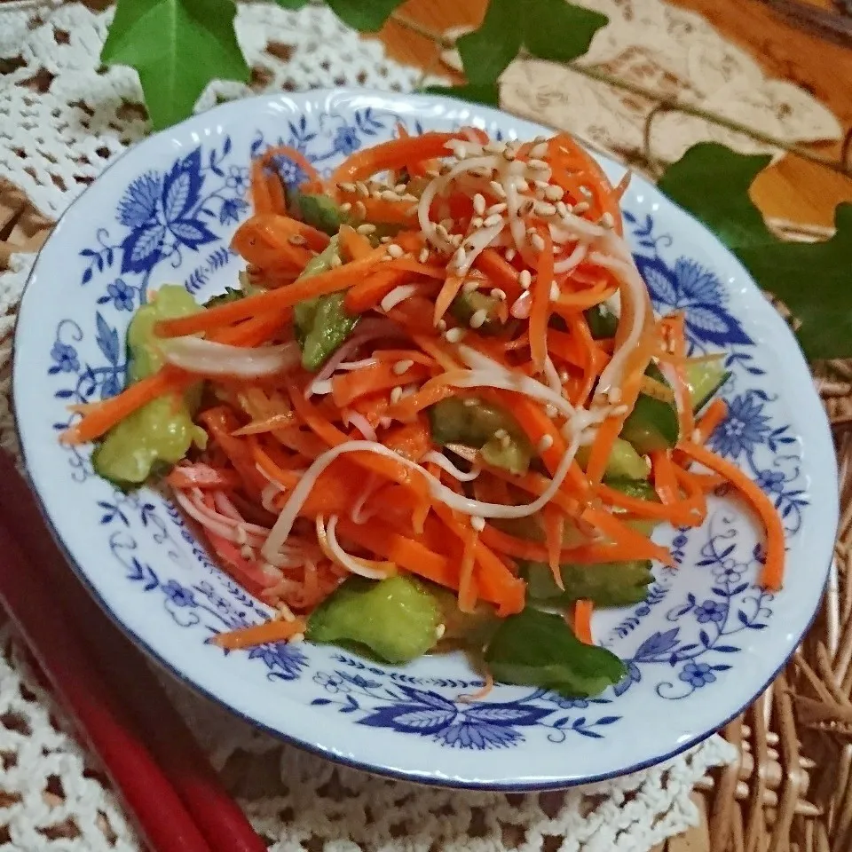 からビーちゃんの☆たたキュウリの中華サラダ♪|とまと🍅さん