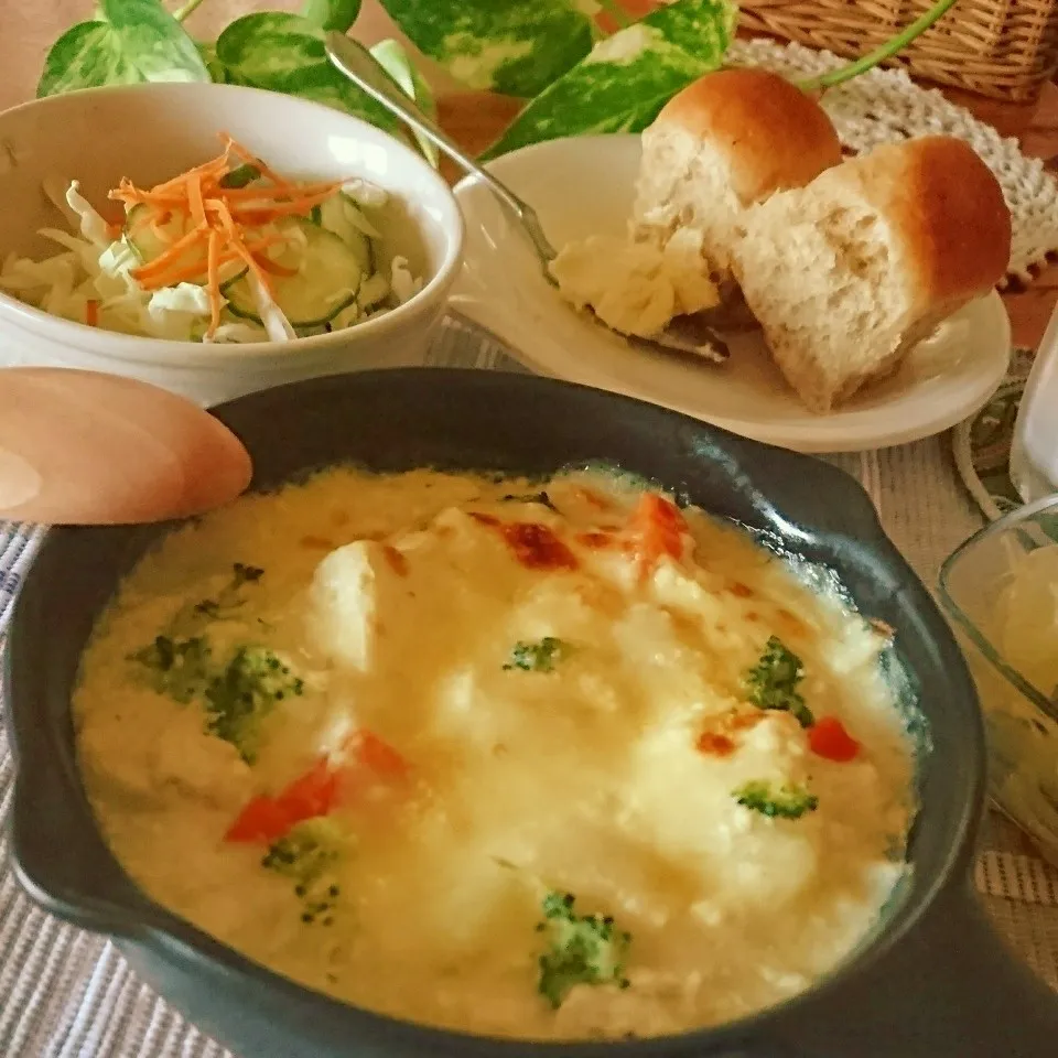 リメイクランチ☆お豆腐グラタン(^^;|とまと🍅さん