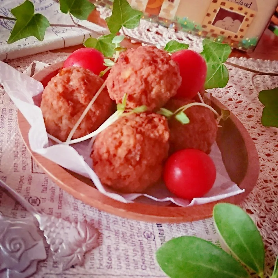 からビーさん自画自賛の☆お豆腐肉団子☆|とまと🍅さん