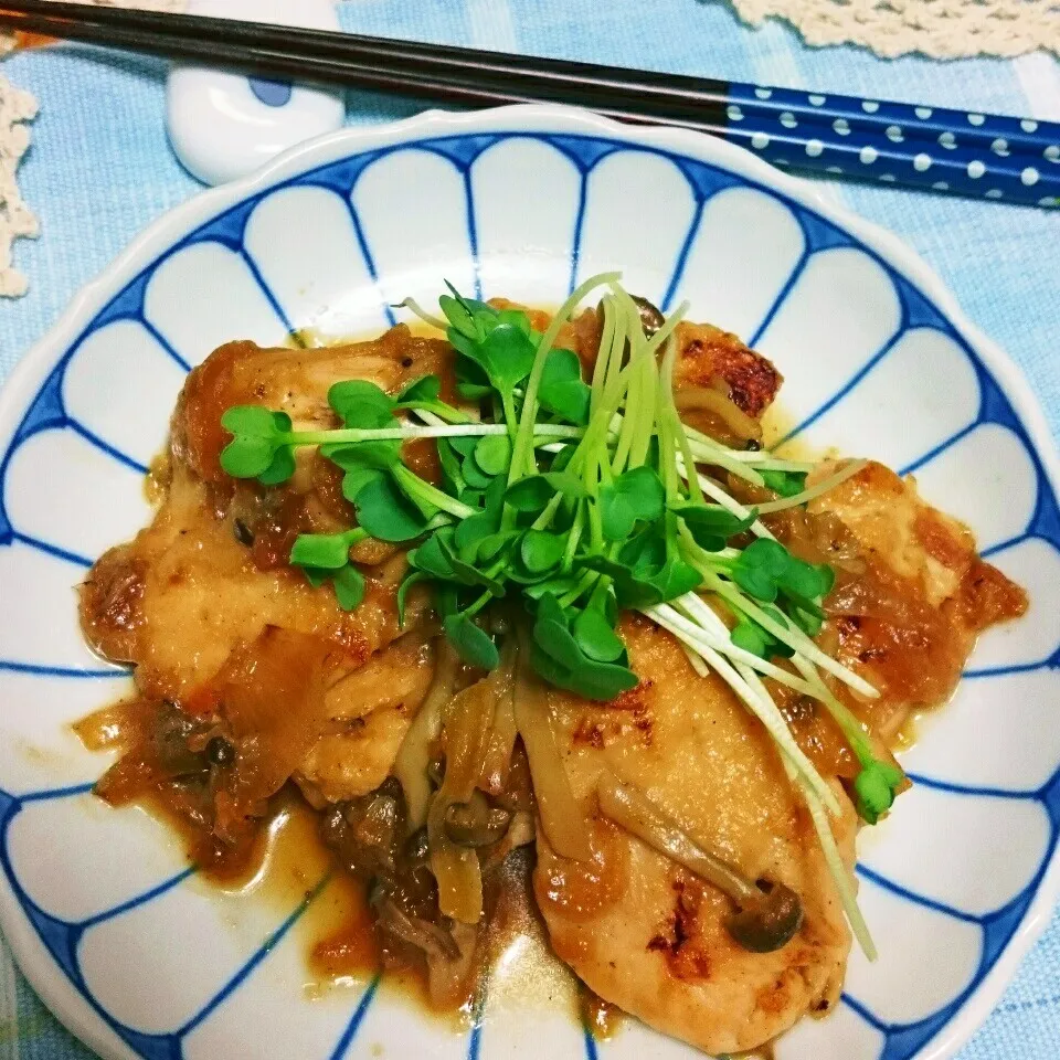 ＊～鶏むね肉の梅しょうが焼き～＊|とまと🍅さん