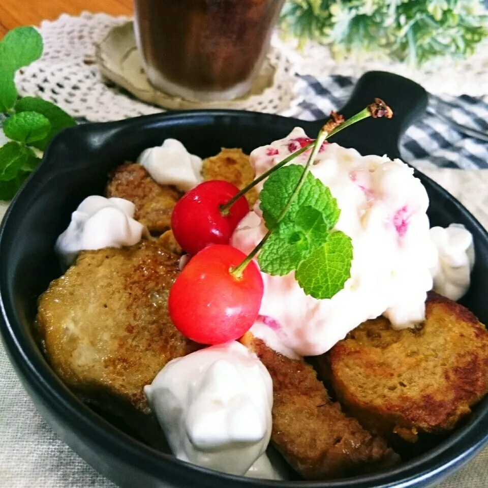 フレンチトースト💕(*´ω｀*)💕|とまと🍅さん