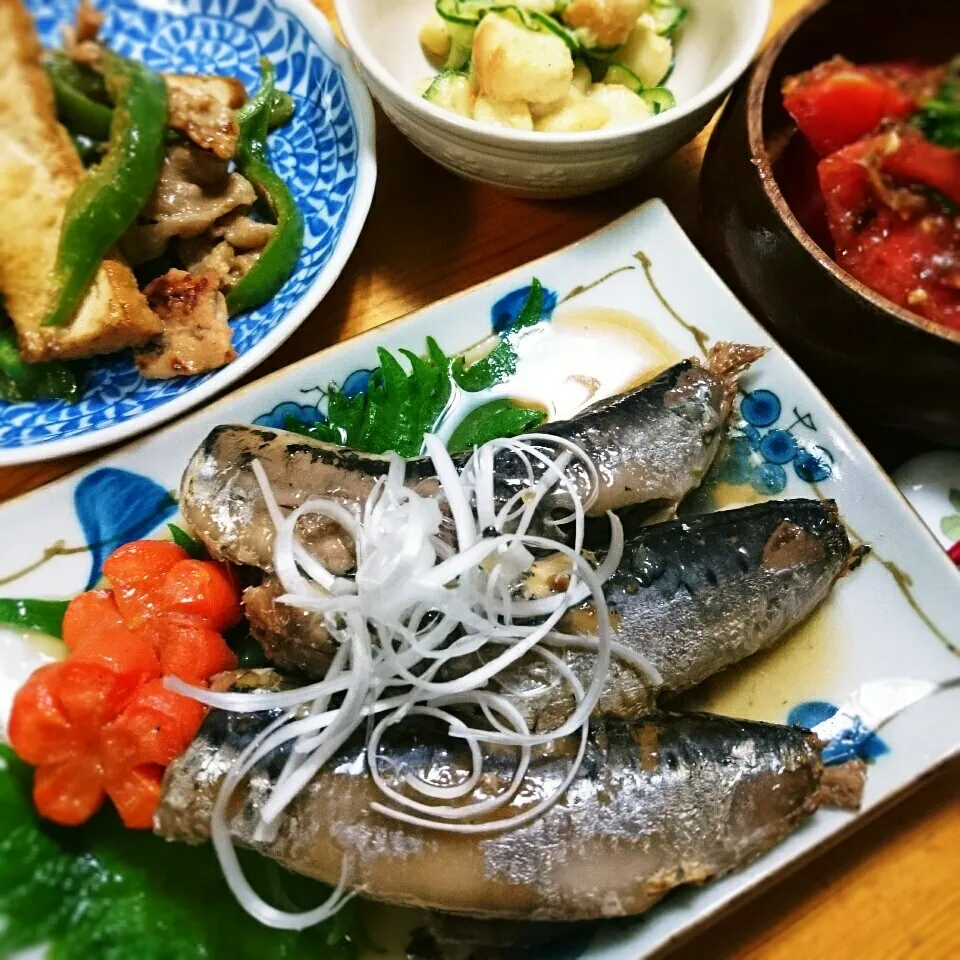 圧力鍋で鰯の生姜煮～|とまと🍅さん