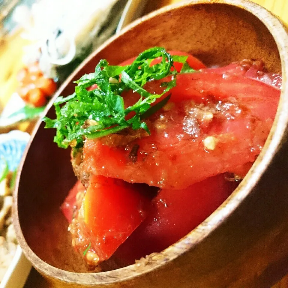 Snapdishの料理写真:純子さんの🍅さっぱりんこトマト🍅|とまと🍅さん