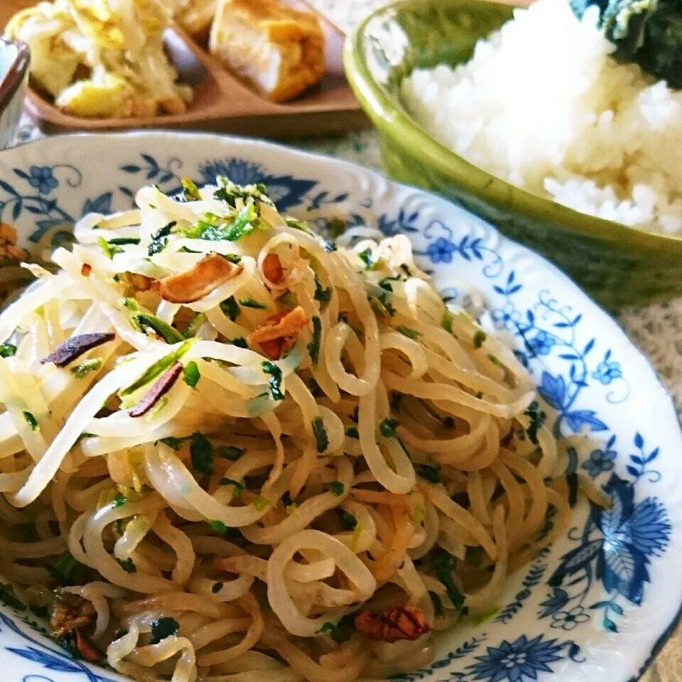 ぶりさんの☆ガリバタ菜飯白滝☆|とまと🍅さん