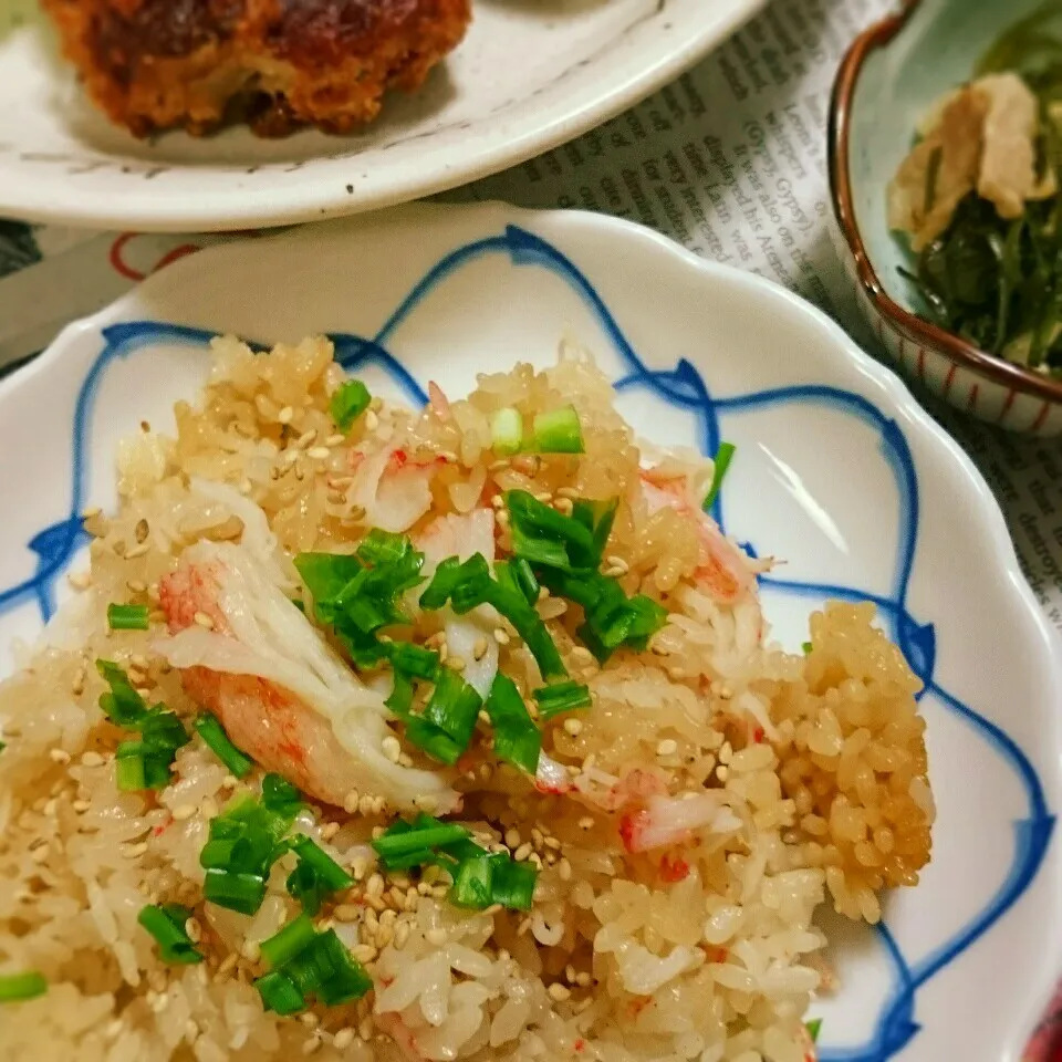 からビーさんの☆貧乏カニ飯☆再び|とまと🍅さん