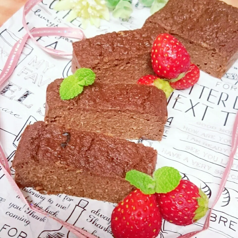 Snapdishの料理写真:ちたこさんのおからブラウニー🎶|とまと🍅さん