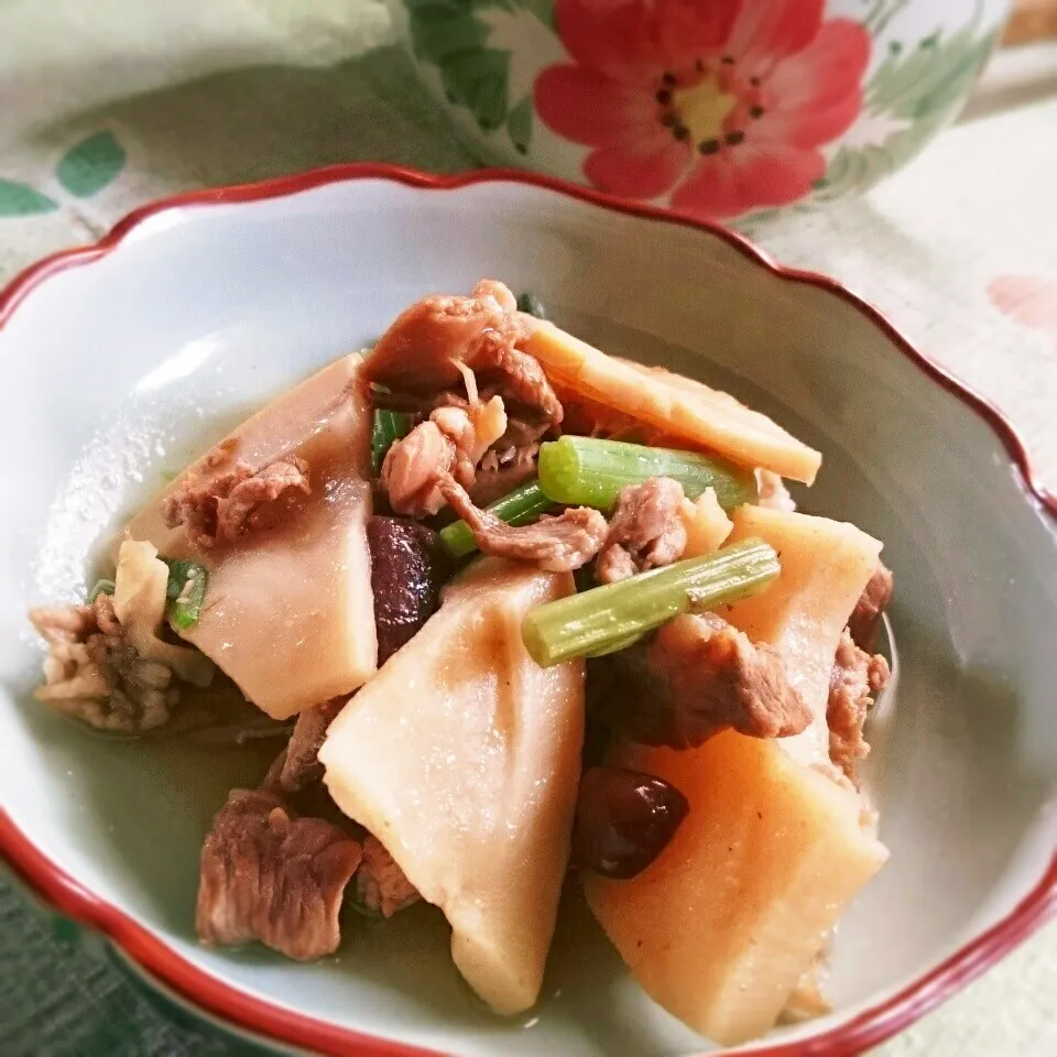 筍富豪～①筍と豚の煮物～|とまと🍅さん