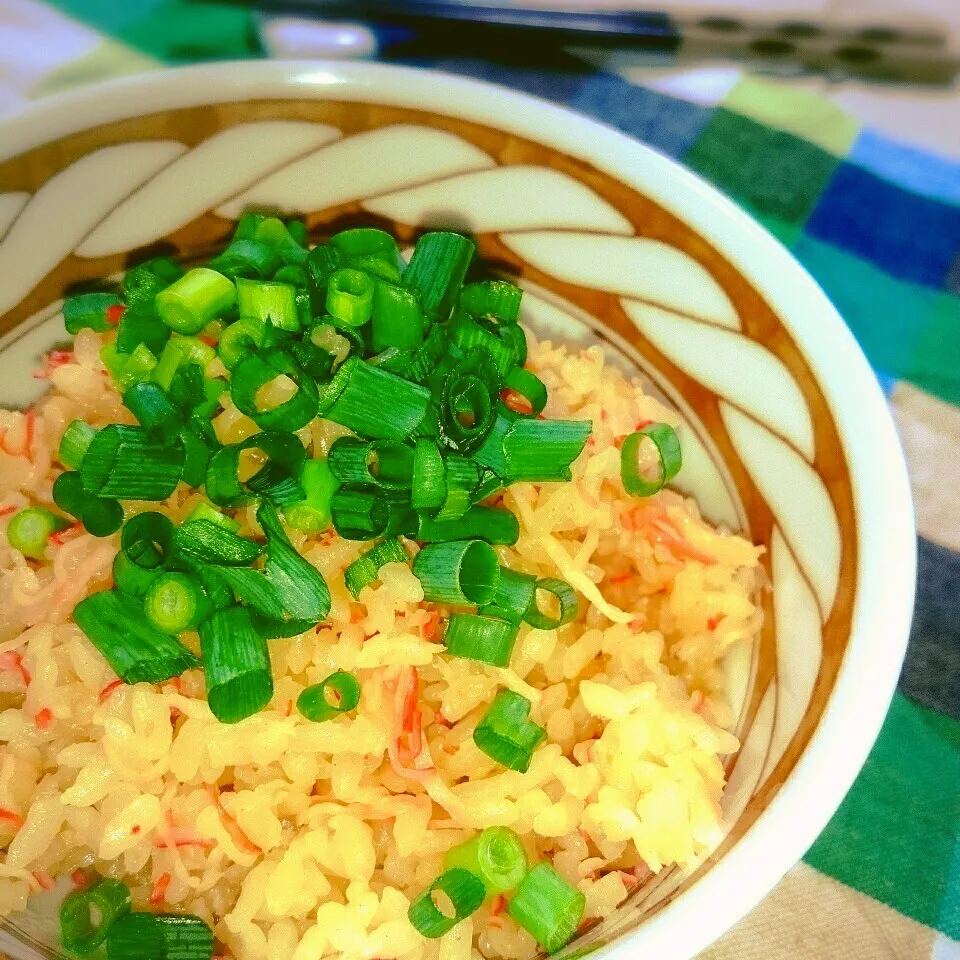 からビーさんの♪貧乏カニ飯(*^_^*)|とまと🍅さん