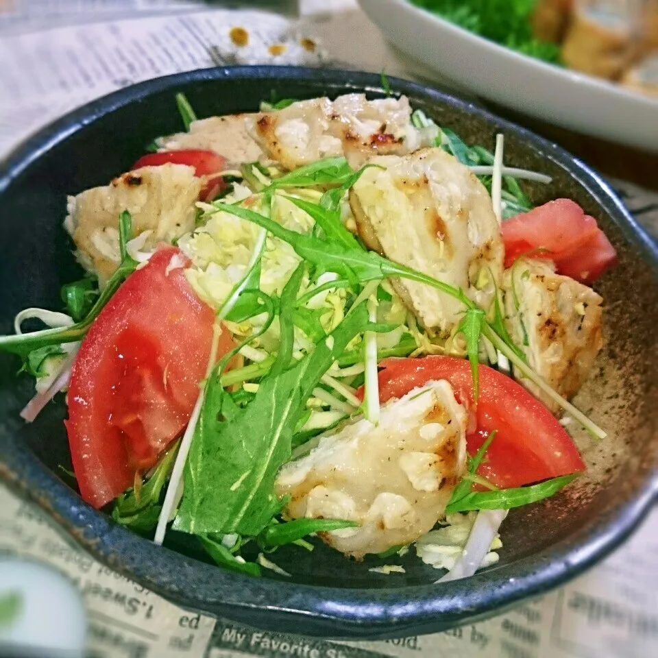 デリ風～蓮根のはさみ焼きサラダ♪|とまと🍅さん