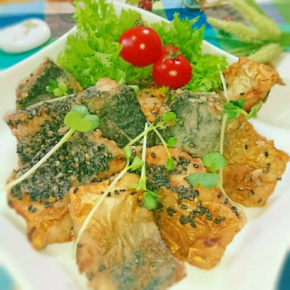 美味しい～～さばのゴマ竜田揚げ～～(*´ω｀*)|とまと🍅さん