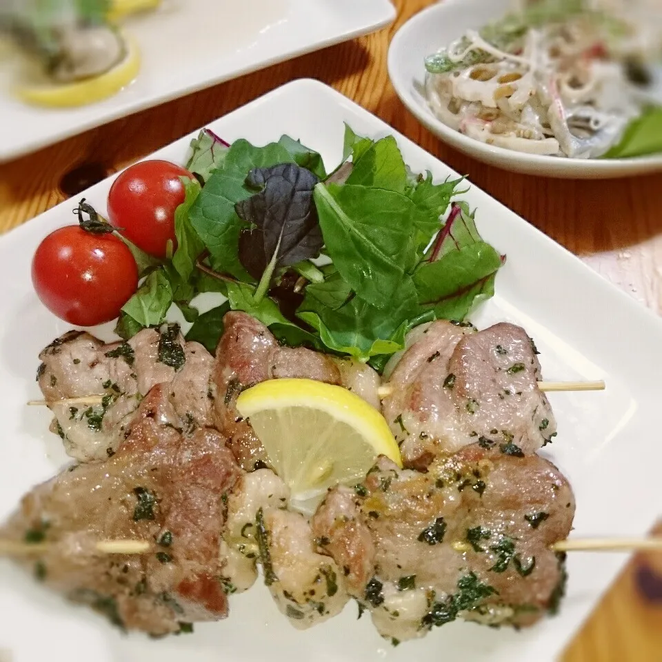 豚肉の串焼き～～♪|とまと🍅さん