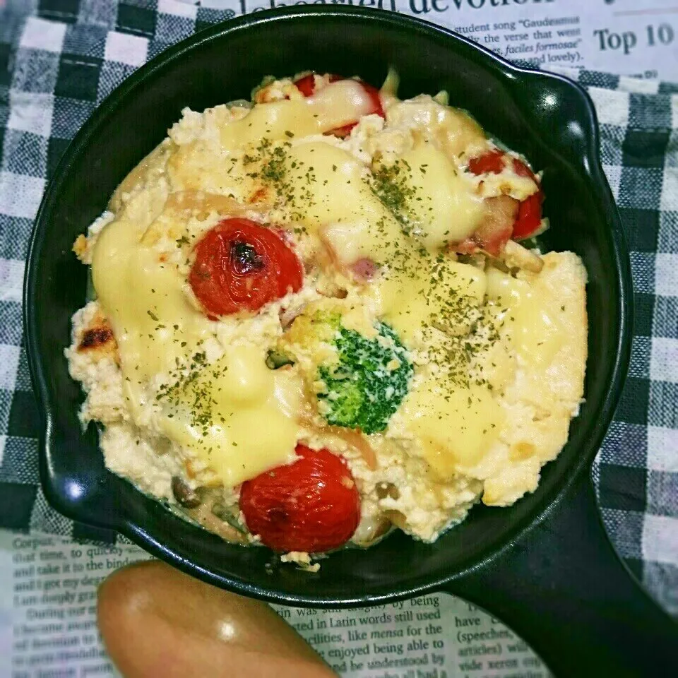 とくおさんの豆腐クリームグラタン|とまと🍅さん