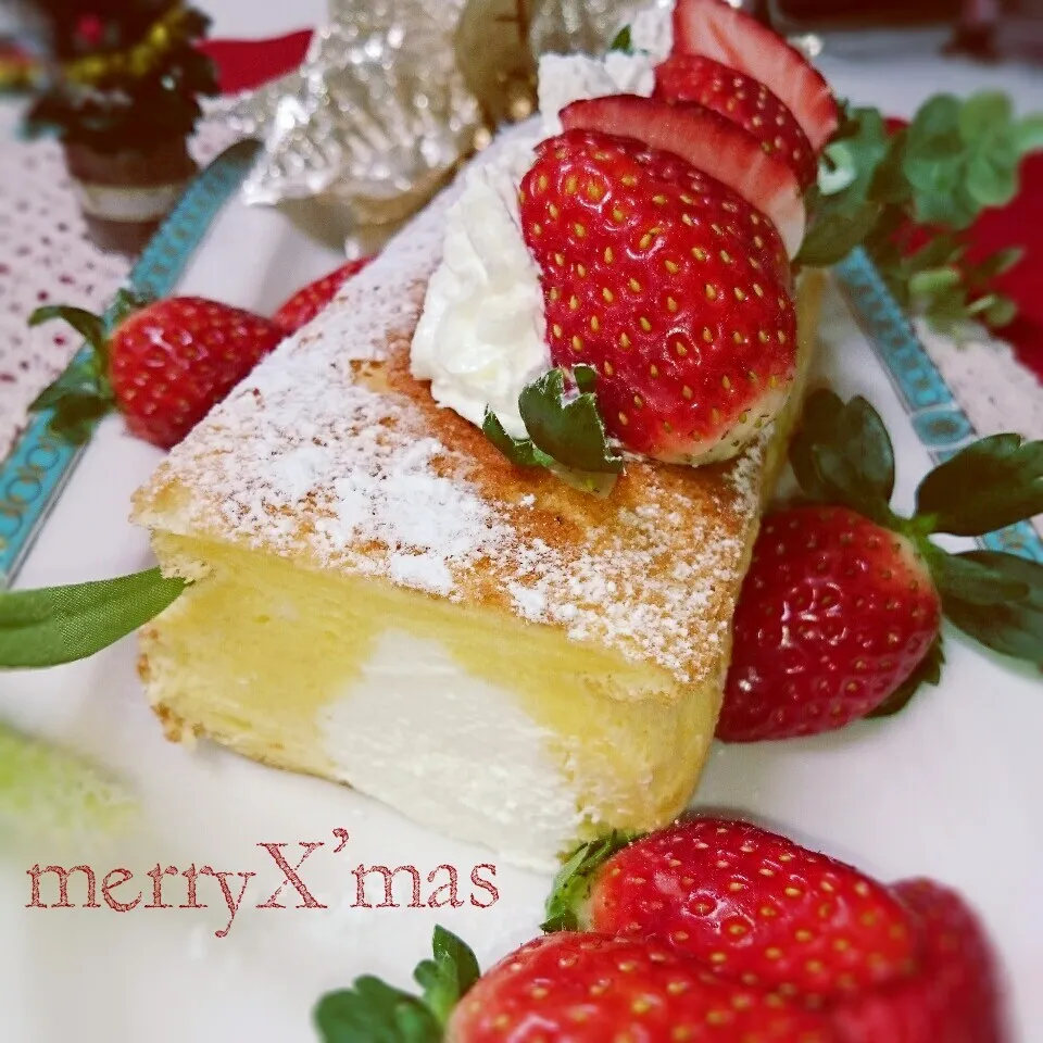 生パウンドケーキで🎄MerryX'mas🎄|とまと🍅さん