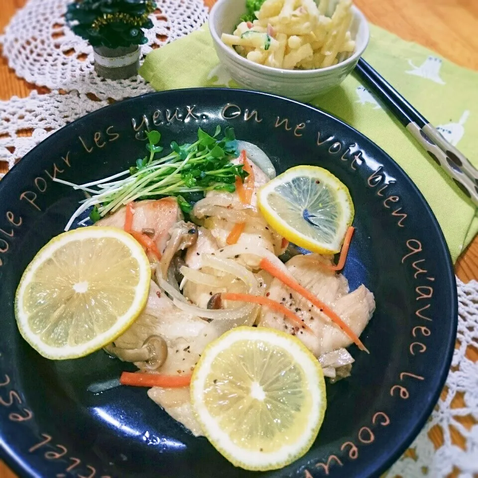 ちたこさんの♪胸肉のレモンマリネ～♪|とまと🍅さん