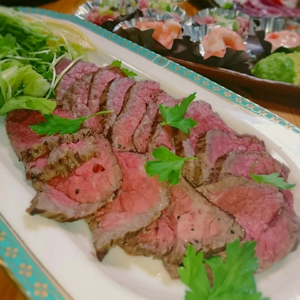 炊飯器でしっとり☆ローストビーフ|とまと🍅さん