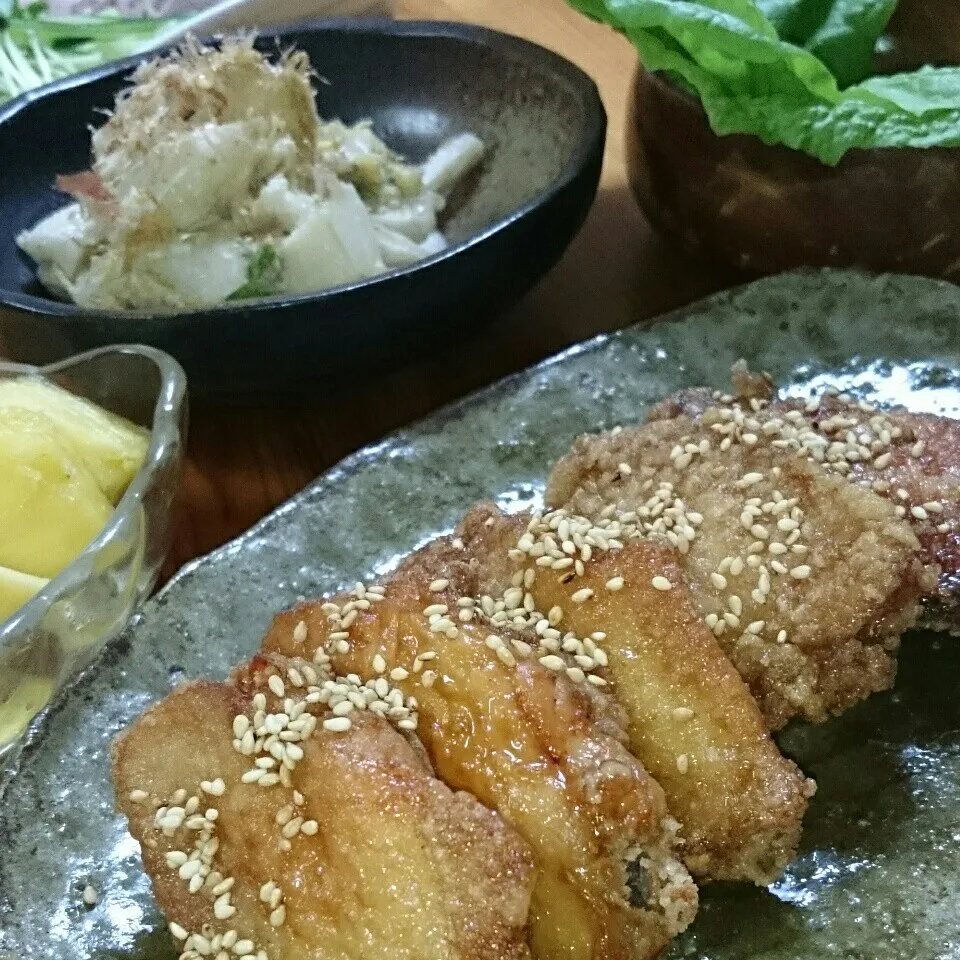 ゆぅゆさんのオープン手羽先甘辛味～(*´∀｀)|とまと🍅さん