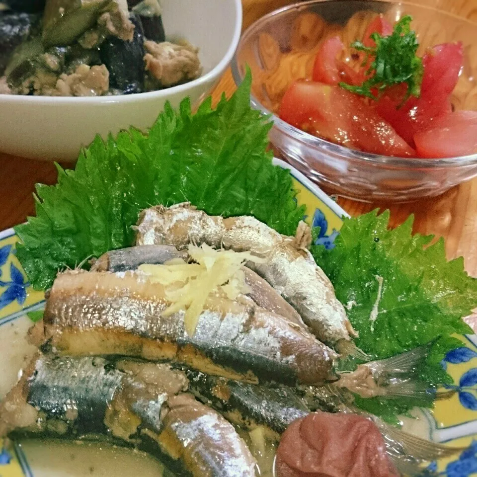 イワシの生姜煮 +梅もIN～|とまと🍅さん