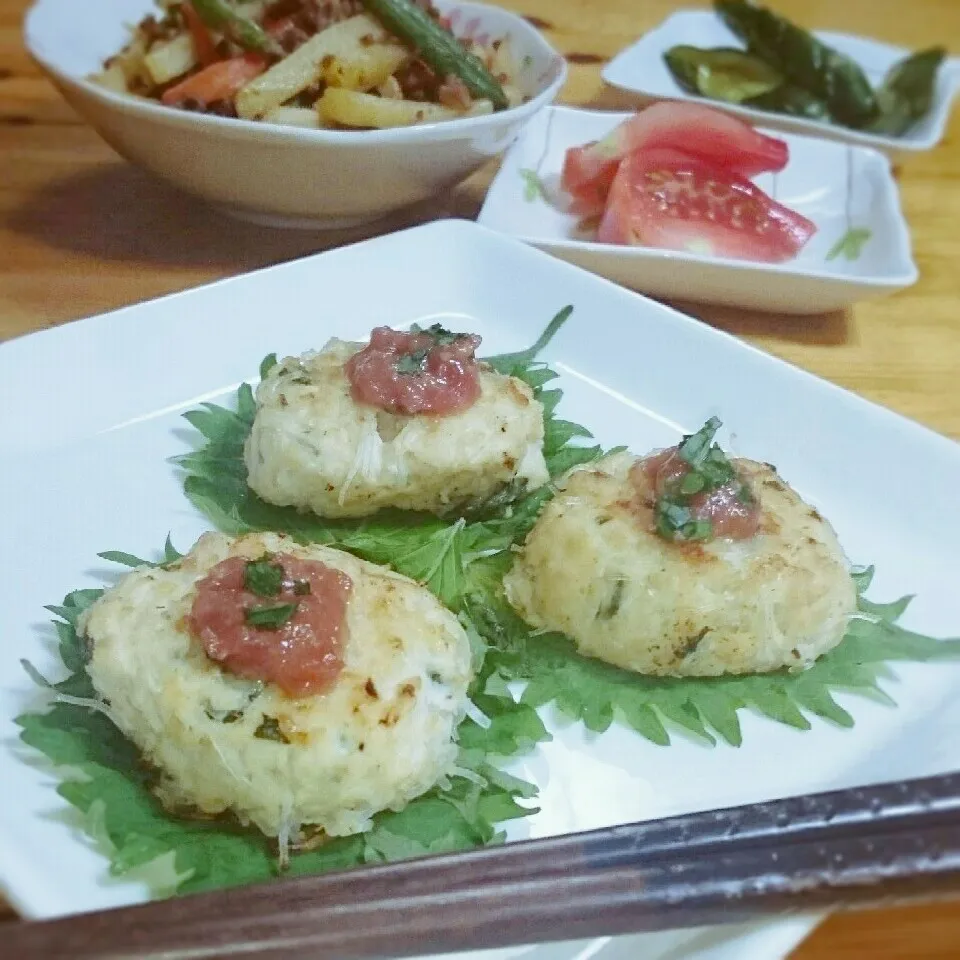 まねっこ♪鶏つくね～（梅味噌）|とまと🍅さん