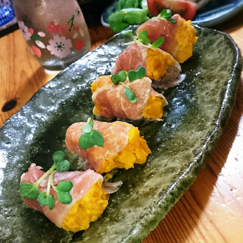 簡単‼カボチャマッシュの生ハム巻き～(*´ω｀*)|とまと🍅さん