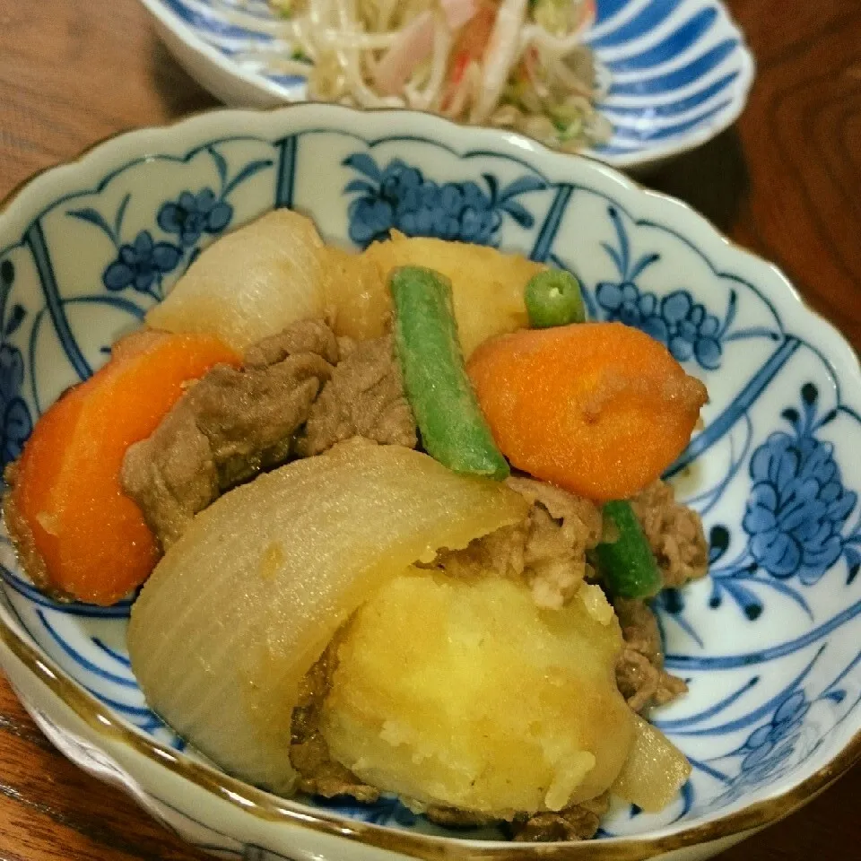 カレーにする半分で 肉じゃが‼|とまと🍅さん