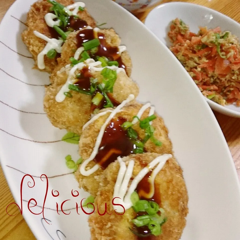 まねっこ♪豚バラと豆腐のサクふわっコロッケ(*´∀｀)|とまと🍅さん